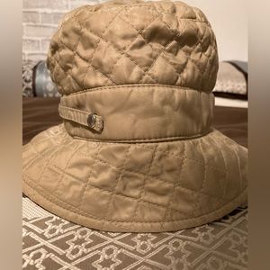 Please make an offer. Quilted rain hat